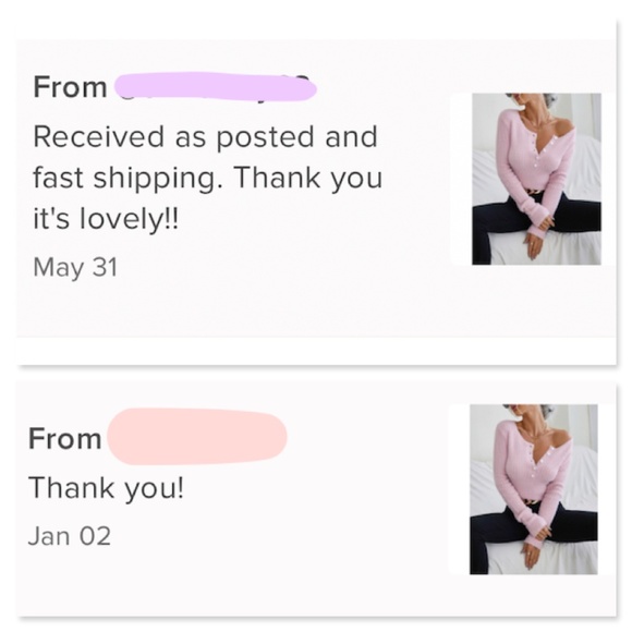 Button Front V-Neck Pink Fuzzy Crop Sweater - Picture 8 of 9